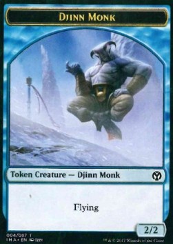 Djinn Monk 004/007 Iconic Masters Token