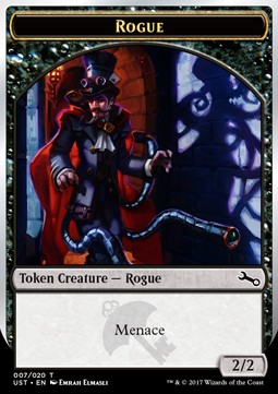 Rogue 007/020 Rogue Unstable Token (Foil)