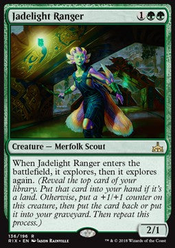 Rivals of Ixalan 136/196 Jadelight Ranger