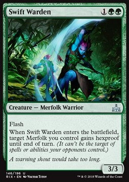 Rivals of Ixalan 146/196 Swift Warden