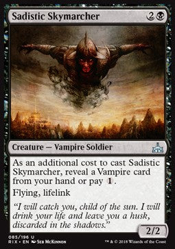 Rivals of Ixalan 085/196 Sadistic Skymarcher
