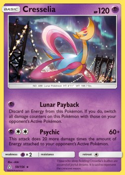 Ultra Prism 059/156 Cresselia (Holo)