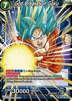 God Break Son Goku (BT1-031SR) Dragon Ball Super