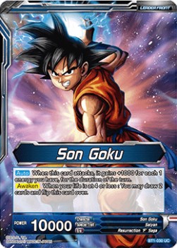 Son Goku/Super Saiyan Blue Son Goku (BT1-030UC) Dragon Ball Super