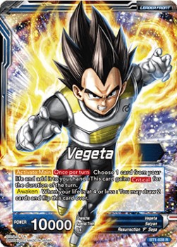 Vegeta/Super Saiyan Blue Vegeta (BT1-028R) Dragon Ball Super