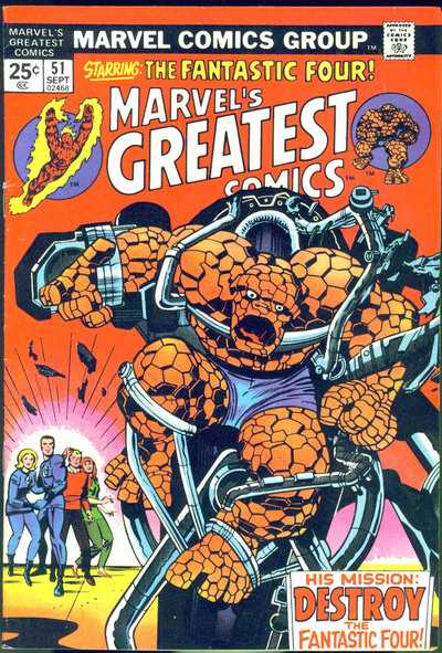 Marvel's Greatest Comics #51 Marvel Comics (1969)