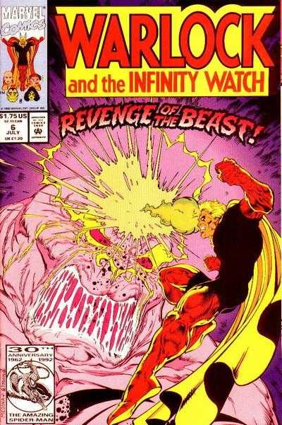 Warlock and the Infinity Watch #6 Marvel Comics (1992)