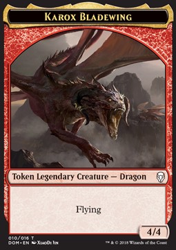 Karox Bladewing 010/016 Dominaria Token