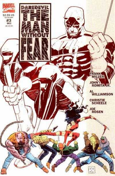Daredevil The Man Without Fear #3 Marvel Comics (1993)