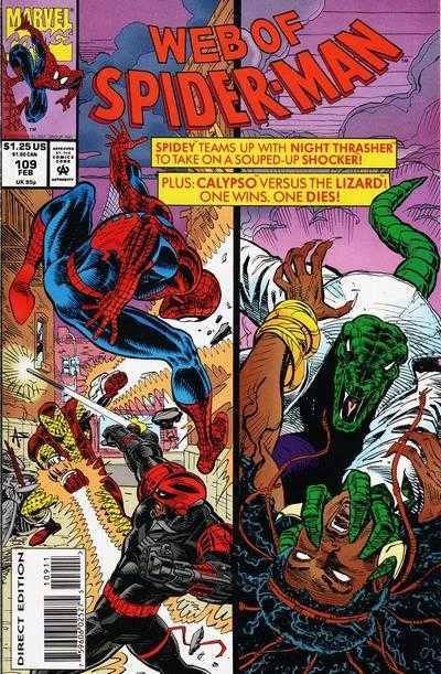 Web of Spider-man #109 Marvel Comics (1985)