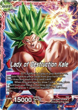 Kale/Lady of Destruction Kale (TB1-002C) Dragon Ball Super