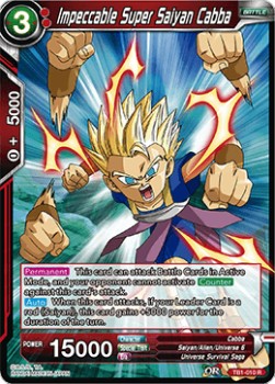 Impeccable Super Saiyan Cabba (Foil)(TB1-010R) Dragon Ball Super