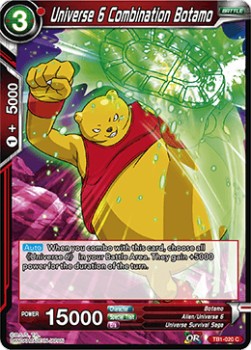 Universe 6 Combination Botamo (TB1-020C) Dragon Ball Super