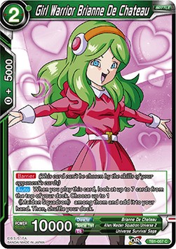 Girl Warrior Brianne De Chateau (TB1-057C) Dragon Ball Super