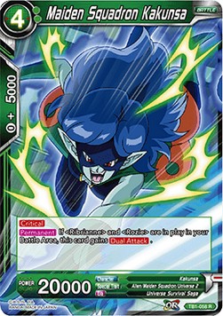 Maiden Squadron Kakunsa (Foil)(TB1-058R) Dragon Ball Super