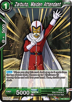Zarbuto, Maiden Attendant (TB1-060C) Dragon Ball Super