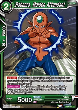 Rabanra, Maiden Attendant (TB1-061C) Dragon Ball Super