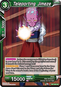 Teleporting Jimeze (TB1-062UC) Dragon Ball Super