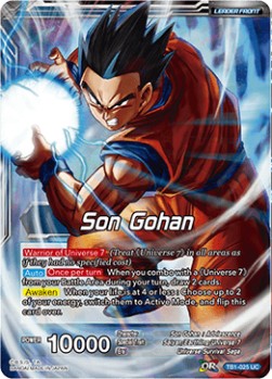 Son Gohan/Son Gohan, Leader of Universe 7 (TB1-025UC) Dragon Ball Super