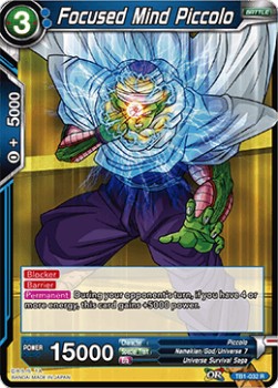 Focused Mind Piccolo (Foil)(TB1-032R) Dragon Ball Super