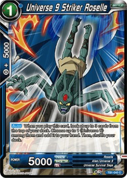 Universe 9 Striker Roselle (TB1-045C) Dragon Ball Super