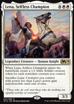 Core Set 2019 021/280 Lena, Selfless Champion