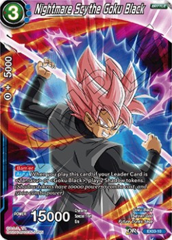 Nightmare Scythe Goku Black (EX03-10) Dragon Ball Super