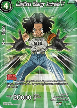 Limitless Energy Android 17 (EX03-17) Dragon Ball Super