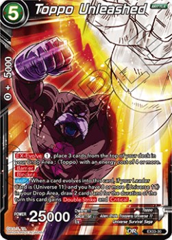 Toppo Unleashed (EX03-30) Dragon Ball Super