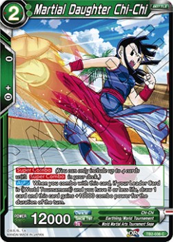 Martial Daughter Chi-Chi TB2-038C Dragon Ball Super