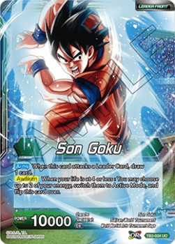 Son Goku/Stopping Power Son Goku TB2-034UC Dragon Ball Super