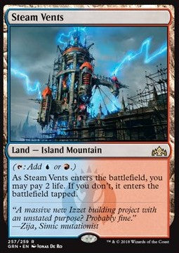 Guilds of Ravnica 257/259 Steam Vents