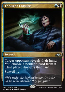 Guilds of Ravnica 206/259 Thought Erasure (FNM Foil)
