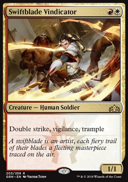 Guilds of Ravnica 203/259 Swiftblade Vindicator