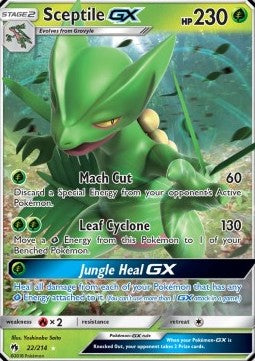Lost Thunder 022/214 Sceptile GX