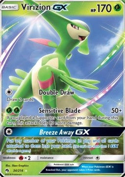 Lost Thunder 034/214 Virizion GX