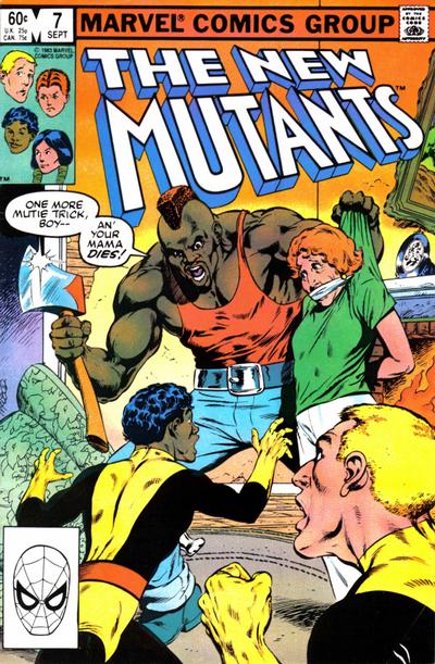The New Mutants #7 Marvel Comics (1983)
