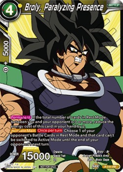 Broly, Paralyzing Presence (P-111PR) Dragon Ball Super