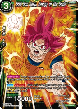SSB Son Goku, Energy of the Gods (Foil)(P-094PR) Dragon Ball Super