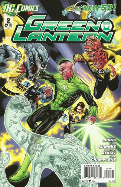 Green Lantern #2 DC Comics (2011)