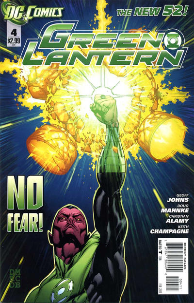 Green Lantern #4 DC Comics (2011)