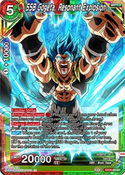 SSB Gogeta, Resonany Explosion (Foil)(EX04-03EX) Dragon Ball Super