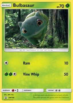 Sun & Moon Promo SM198 Bulbasaur
