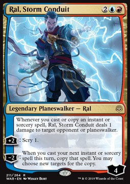 War of the Spark 211/264 Ral, Storm Conduit