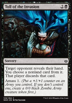 War of the Spark 108/264 Toll of the Invasion