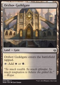 War of the Spark 269/264 Orzhov Guildgate