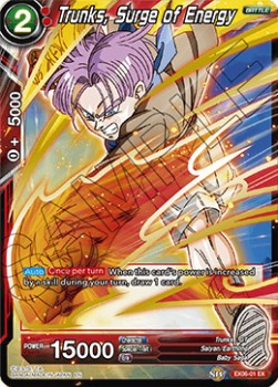 Trunks, Surge of Energy (EX06-01EX) Dragon Ball Super