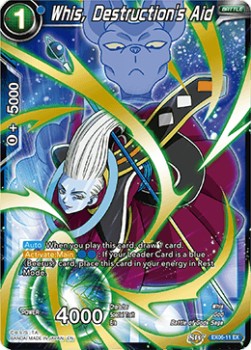 Whis, Destruction's Aid (EX06-11EX) Dragon Ball Super