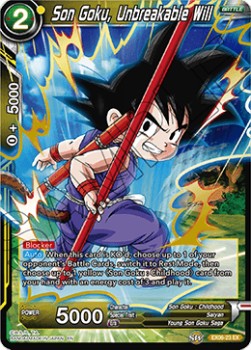 Son Goku, Unbreakable Will (EX06-23EX) Dragon Ball Super