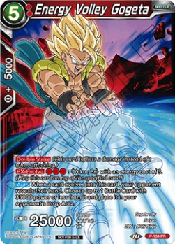 Energy Volley Gogeta (Foil) (P-134PR) Dragon Ball Super